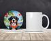 Greater Swiss Mountain Dog Luau Large Sandstone Coasters Pack Of 4 Absorbent Round Coasters Decor Gifts For Men Or Women, 4 In, Multicolor_maomaolike.com