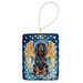 Gordon Setter My Angel Porcelain Ornament Christmas Tree Hanging Decorations For Home Christmas Holiday, Rectangle, Gift, Multicolor_maomaolike.com