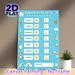 Tooth Brushing Reward Chart Painting Poster, Soft Watercolor Cute Cartoon Graphic Poster, Tracks Daily Morning & Evening Tooth-Brushing Tasks, Ideal_maomaolike.com
