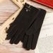 mead velvet winter women's warm gloves non-reverse velvet light and velvet plus velvet driving_maomaolike.com