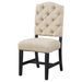 TREXM Retro Style Dining Chair Set With 4 Upholstered Chairs For Dining Room And Living Room Espresso_maomaolike.com