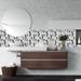 20*20cm*30 Pieces Set Feather Pattern Peel And Stick Tile Stickers – Waterproof Self-Adhesive Wall Decals For Bathroom & Kitchen Backsplash_maomaolike.com