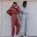 Women's Clothing autumn and winter women's clothing new casual sweatshirt jacket sports suit for women_maomaolike.com