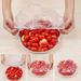 Disposable Food Cover Plastic Wrap Elastic Food Lids For Fruit Bowls Cups Caps Storage Kitchen Fresh Keeping Saver Bag_maomaolike.com