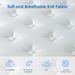 King/Queen/ Full/ Twin Size Mattress, Hybrid Mattress For Comfy Sleep, Individually Wrapped Pocket Coils Innerspring Mattress For Motion Isolation, Medium Firm,Euro Top Cooling Technology Edge Suppor_maomaolike.com
