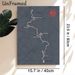 Paris-Roubaix Cycling Route Painting Poster, Minimalist Dark-toned Map With Red Highlights Poster, Clearly Presents Key Race Sections, Ideal For_maomaolike.com
