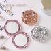 Vintage Rose Foldable Makeup Mirror, Double Sided Pocket Compact Mirror, Portable Personal Beauty Mirror For Daily Use Wedding Decor Gift
_maomaolike.com