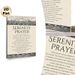 Serenity Prayer Painting Poster, Vintage Monochrome Coastal Wave & Sun Border Poster, Inspirational Spiritual Text Decor For Home, Office And_maomaolike.com