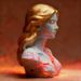 New Blazing Maiden Figurine Broken Soul Red Flame Girl Ornaments Designer Deko Home Decor Deko Arredamento C_maomaolike.com