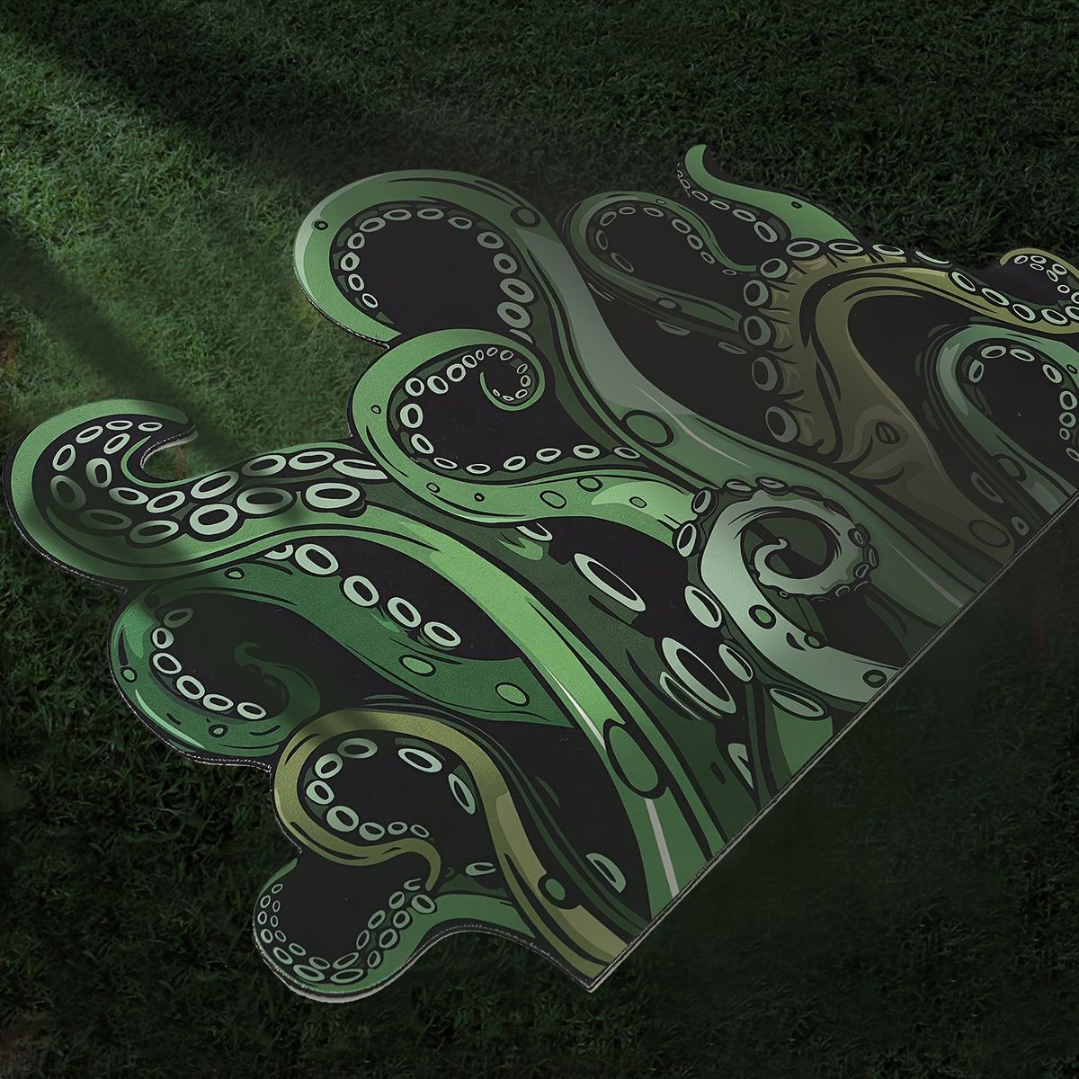 Octopus Bathroom Rug Non-Slip Mat -, Microfiber Absorbent Octopus Rug Non-Slip Backing, Unique Gift And Holiday Decor Rug For Tabletop Role Playing Gamers, Fans And Sailing Enthusiasts_maomaolike.com