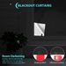 Blackout Curtains With Ruler And Tape Portable Window Curtain Black Oxford Cloth No Drill Window Shades Cuttable Temporary Black Out Shades For Home Indoor Bedroom Livingroom_maomaolike.com