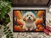 Coton De Tulear Fall Doormat Front Door Mat Indoor Outdoor Rugs For Entryway, Non Slip Washable Low Pile, 24H X 36W_maomaolike.com