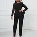 Women's Clothing long-sleeved temperament mesh stitching beading slimming banquet large size_maomaolike.com