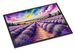 English Lavender In Color Doormat Front Door Mat Indoor Outdoor Rugs For Entryway, Non Slip Washable Low Pile, 24H X 36W_maomaolike.com