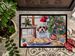 Lhasa Apso Christmas Cookies Doormat Front Door Mat Indoor Outdoor Rugs For Entryway, Non Slip Washable Low Pile, 24H X 36W_maomaolike.com