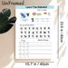 Thai Alphabet Learning Painting Poster, Clear Educational Illustrated Poster, Assists With Thai Letter Writing And Recognition, Suitable For Language_maomaolike.com