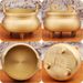 Brass Burner For Home Use, Indoor Holder, Three-Legged Round Censer, Buddhist Altar Offering, Incense Ceremony Metal Craft_maomaolike.com