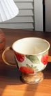 Vintage High-Foot Ceramic Coffee Mug Couple Water Household Drinking High-End Niche Cup_maomaolike.com