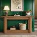 Console Table, 2-Tier Farmhouse Entryway Sofa Table_maomaolike.com