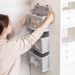Wardrobe Door Back Simple Wall-Mounted Organizer Storage Bag Hanging Pocket_maomaolike.com