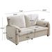 800LBS Down Filled Sofas, 60 Inch Minimalist Sofa, With Multiple Colors In The Living Room And Bedroom_maomaolike.com