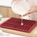 DIY Tools, Ready-made Cake Cookie And Chocolate Silicone Molds, 6-cavity Waffle Baking Mold_maomaolike.com