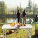 3FT/4FT/6FT Durable Plastic Folding Table W/Handles & Lock - Portable Indoor/Outdoor Picnic Dining Table For Camping, Parties, White_maomaolike.com