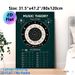 Music Theory Circle Of Fifths Painting Poster, Vintage-style Detailed Music Theory Chart Poster, Practical Music Learning Reference, Suitable For_maomaolike.com