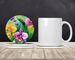 Orchids In Watercolor Large Sandstone Coasters Pack Of 4 Absorbent Round Coasters Decor Gifts For Men Or Women, 4 In, Multicolor_maomaolike.com