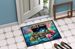 Treasure Chest Doormat Front Door Mat Indoor Outdoor Rugs For Entryway, Non Slip Washable Low Pile, 24H X 36W_maomaolike.com