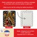 Tibetan Mastiff And Santa Claus Porcelain Ornament Christmas Tree Hanging Decorations For Home Christmas Holiday, Rectangle, Gift, Multicolor_maomaolike.com