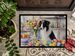 Decorating Easter Borzoi Doormat Front Door Mat Indoor Outdoor Rugs For Entryway, Non Slip Washable Low Pile, 24H X 36W_maomaolike.com