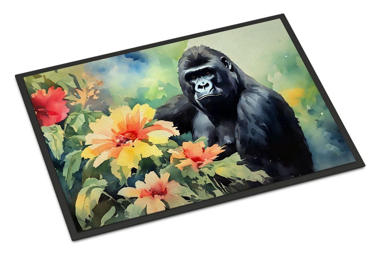 Gorilla Doormat Front Door Mat Indoor Outdoor Rugs For Entryway, Non Slip Washable Low Pile, 24H X 36W_maomaolike.com