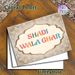 Shadi Wala Ghar Themed Painting Poster, Ornate Vintage Style Poster, Adorned With Delicate Gold Scrollwork And Vibrant Typography, Perfect For Wedding_maomaolike.com