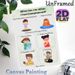 Emotion Regulation Painting Poster, Gentle Cartoon Illustration Poster, Provides Practical Calming Strategies For Overwhelming Feelings, Ideal For_maomaolike.com