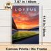 Loftus Road Football Stadium Painting Poster, Vibrant Sunset Stylized Stadium Scene Poster, Eye-catching Sports-themed Decor Ideal For Home, Game Room_maomaolike.com