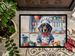 Bluetick Coonhound The Chef Doormat Front Door Mat Indoor Outdoor Rugs For Entryway, Non Slip Washable Low Pile, 24H X 36W_maomaolike.com