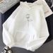 Women's Clothing autumn and winter new style hooded sweatshirt for women plus velvet student loose casual couple long sleeved tops for women_maomaolike.com