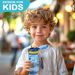 600ml/20oz Children's Cup Silicone Spout Tritan Material Leak-proof Plastic Summer Water Bottle With Straw_maomaolike.com