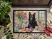 Decorating Easter Belgian Sheepdog Doormat Front Door Mat Indoor Outdoor Rugs For Entryway, Non Slip Washable Low Pile, 24H X 36W_maomaolike.com