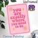 Inspirational Quote Painting Poster, Soft Pink Retro-style Typography Poster, Warm Encouraging Message With Daisy & Star Accents, Suitable For_maomaolike.com