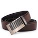 HOT Male Genuine Leather Belt Strap For Men Automatic Buckle Black Men's Belts Cummerbunds cinturon hombre_maomaolike.com