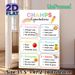 CHAMPS Expectations Painting Poster, Soft-toned Cute Cartoon Classroom Rules Poster, Clear Behavior Guidelines To Maintain Orderly Learning_maomaolike.com