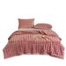 Rabbit Fur Plush Office Nap Shawl Lunch Break Thin Air Conditioning Sofa Cover Milk Coral Fleece Small Blanket_maomaolike.com