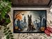 Belgian Malinois Spooky Halloween Doormat Front Door Mat Indoor Outdoor Rugs For Entryway, Non Slip Washable Low Pile, 24H X 36W_maomaolike.com