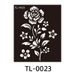 Zhengxiang European And American PET Hanna Stickers Hollow Stencils Indian Hand Painted Henna Tattoo_maomaolike.com