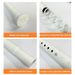 Double Clothing Rack, Adjustable Racks For Hanging Clothes, 2 Tier Clothes Heavy Duty Garment White Closet Freestanding System-White_maomaolike.com