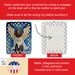 American Water Spaniel My Angel Porcelain Ornament Christmas Tree Hanging Decorations For Home Christmas Holiday, Rectangle, Gift, Multicolor_maomaolike.com