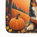 Bernese Mountain Dog Fall Memory Foam Kitchen Mat Machine Washable Anti-Fatigue Mat Cushion Comfort Bath Mat Or Kitchen Rug_maomaolike.com