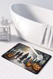 Vampires Spooky Halloween Memory Foam Kitchen Mat Machine Washable Anti-Fatigue Mat Cushion Comfort Bath Mat Or Kitchen Rug_maomaolike.com
